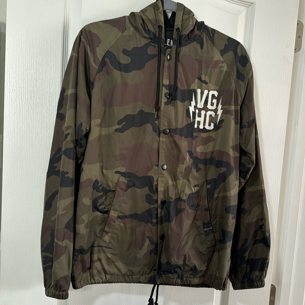 Violent Gentlemen Camo Windbreaker